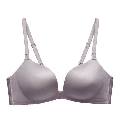 Bra Thin Sexy Small Chest Flat Chest Gathered Up Bra B - D&A