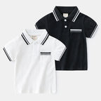 Boys' T-Shirt Summer Polo Shirt - D&A