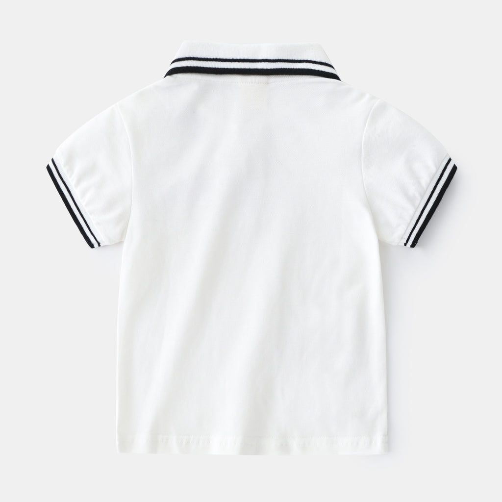 Boys' T-Shirt Summer Polo Shirt - D&A