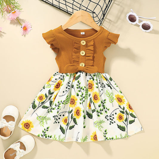 Toddler Kids Baby Girls Clothes Summer Girls Dress - D&A