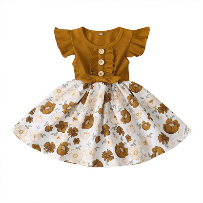 Toddler Kids Baby Girls Clothes Summer Girls Dress - D&A