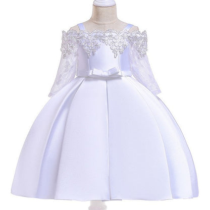 Kids Girls Dress Toddler Tops Skirts Kid Clothes Children White - D&A