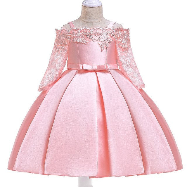 Kids Girls Dress Toddler Tops Skirts Kid Clothes Children Pink - D&A