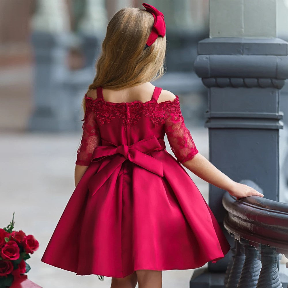 Kids Girls Dress Toddler Tops Skirts Kid Clothes Children - D&A
