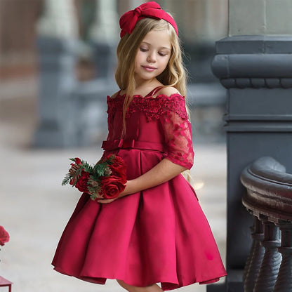 Kids Girls Dress Toddler Tops Skirts Kid Clothes Children - D&A