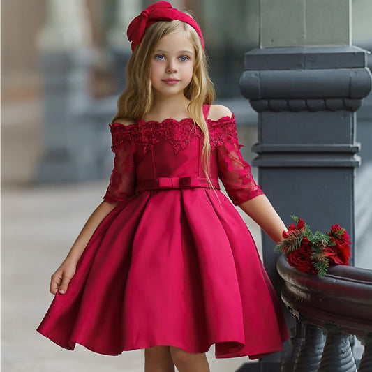 Kids Girls Dress Toddler Tops Skirts Kid Clothes Children - D&A