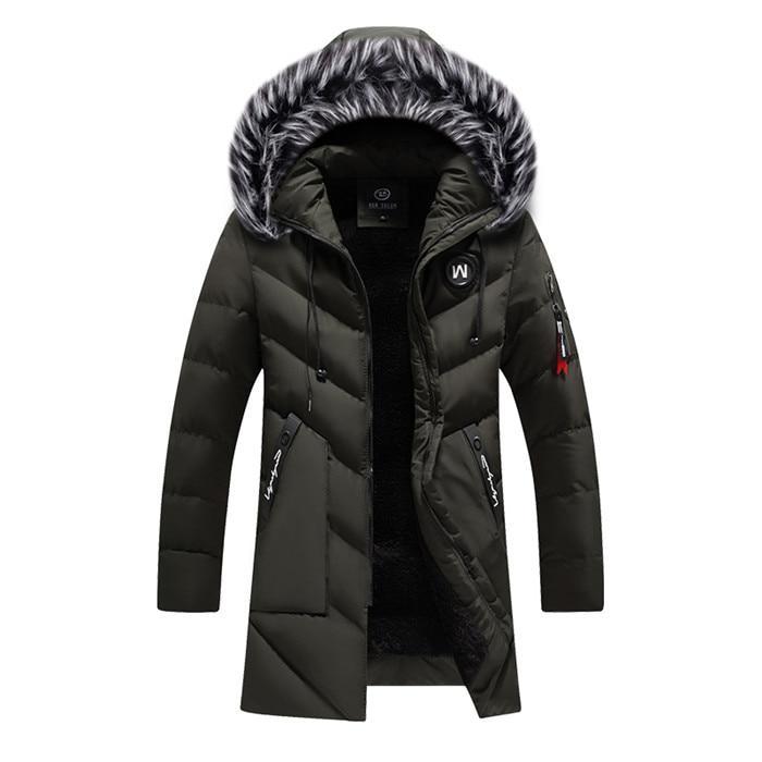 Omi Men's Winter Jackets Green - D&A