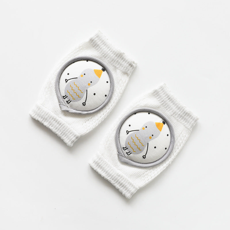 Baby Knee Pads Cartoon Accessories Doll Elbow Pads Baby Learning Set Grey One size - D&A