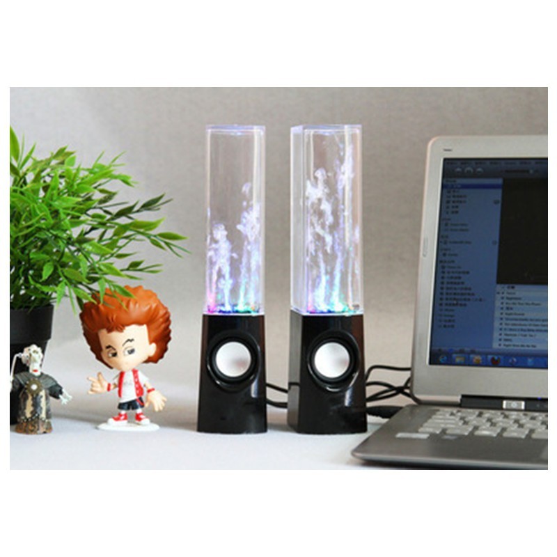 Wireless Dancing Water Speaker LED Light Fountain Speaker Home Party - D&A