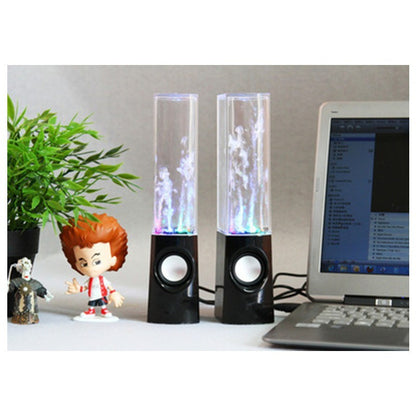 Wireless Dancing Water Speaker LED Light Fountain Speaker Home Party - D&A