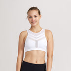 Shockproof splicing sports bra - D&A