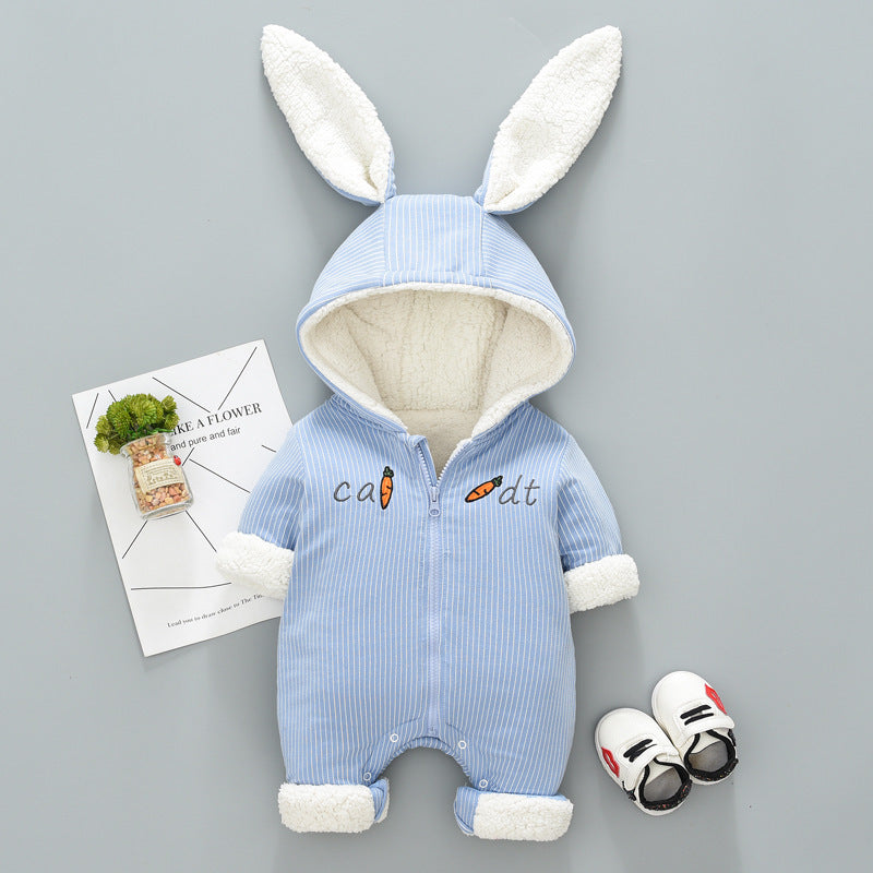 Baby winter clothes, jumpsuit Wathet - D&A