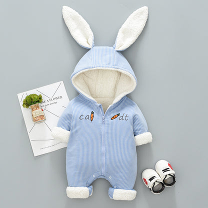Baby winter clothes, jumpsuit Wathet - D&A