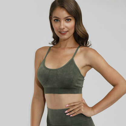Yoga sports bra Green - D&A