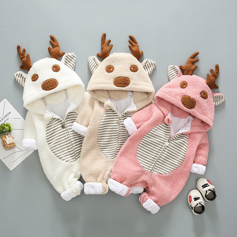 Super cute baby outing in trendy romper - D&A