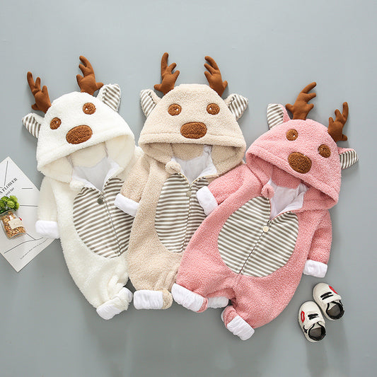 Super cute baby outing in trendy romper - D&A