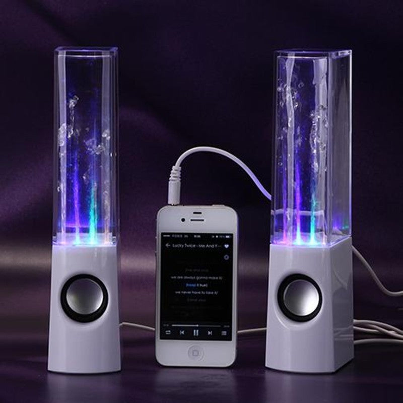 Wireless Dancing Water Speaker LED Light Fountain Speaker Home Party - D&A