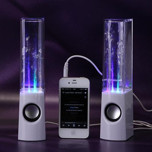 Wireless Dancing Water Speaker LED Light Fountain Speaker Home Party - D&A