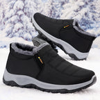 Cotton-padded Shoes Men's Fleece-lined Thick Leisure Warm Snow Boots - D&A
