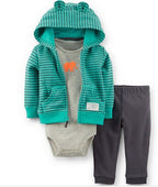 Children clothes set Green - D&A