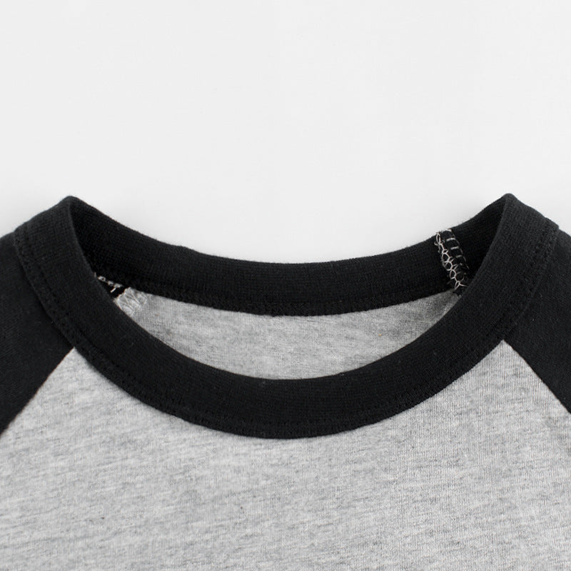 New Boys' Short Sleeve Tops Wholesale Korean T-shirt Kids Clothes - D&A