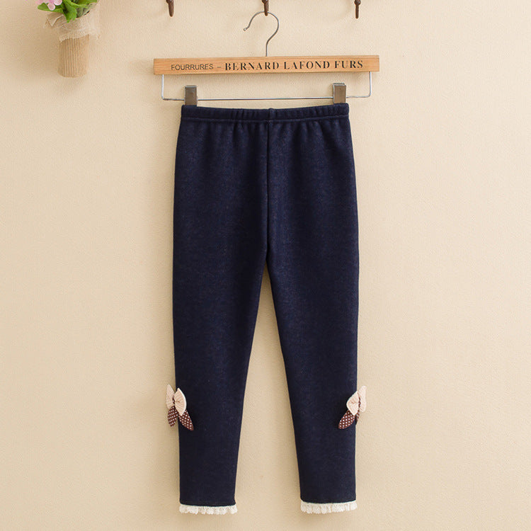 Girls leggings Blue - D&A