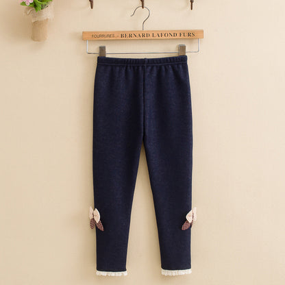 Girls leggings Blue - D&A