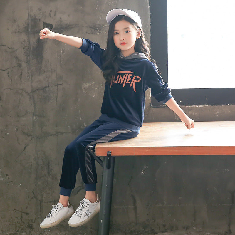 Jogging Fille Sport Tibetan blue - D&A
