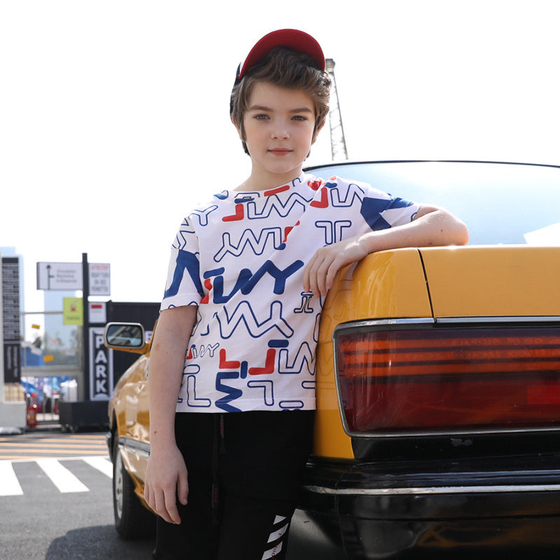 Children's printed T-shirt - D&A