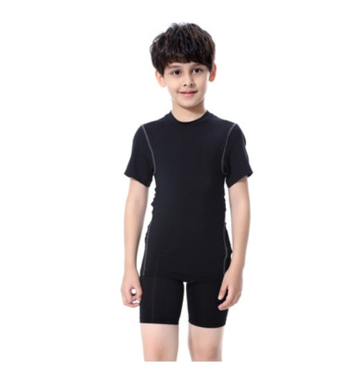 Kids Sportswear Black Tee B - D&A