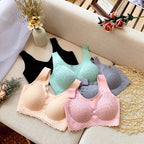 Ice silk gathered sexy lace underwear women - D&A