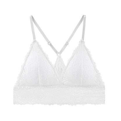 Women's lace bra White - D&A