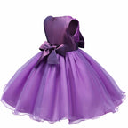 Princess Flower Girl Dress Summer Tutu Wedding Birthday Party Dresses - D&A