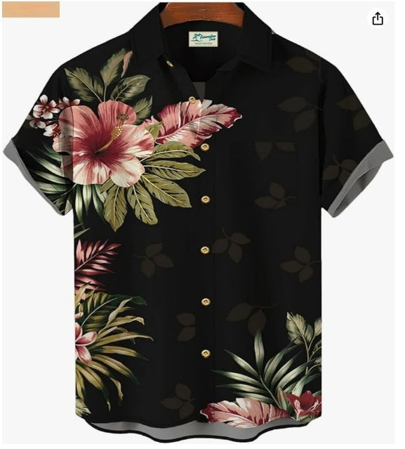 Men's Cardigan Plus Size Short Sleeve KD1641 - D&A