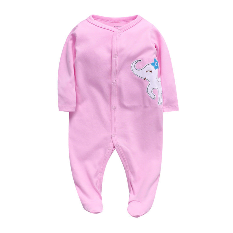 Cotton one-piece clothes baby clothes ElephantA - D&A