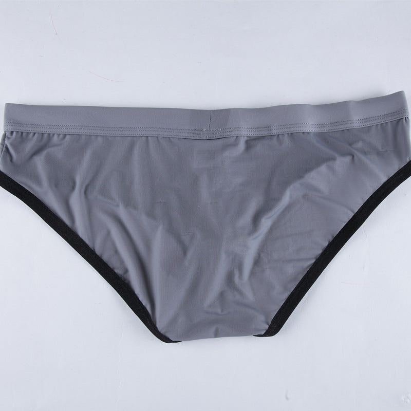 Men's Underwear Thin Ice Silk Bazooka Briefs - D&A