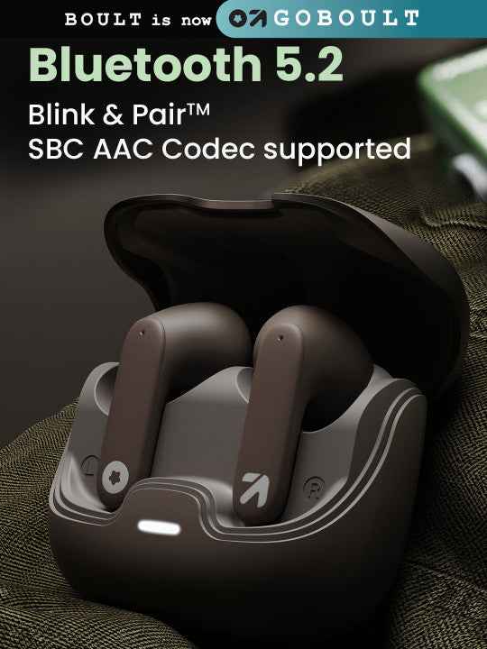 GOBOULT Z40 with Zen ENC Mic, 60H Playtime, Low Latency Gaming, Bluetooth 5.3