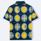 Men's Summer Short-sleeved Cardigan Sweater - D&A