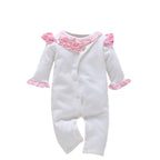 one-year-old baby wears newborn baby clothing romper jumpsuit - D&A