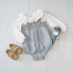 Knitted baby onesies - D&A