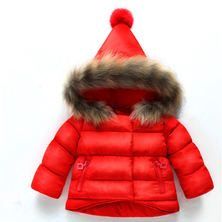 Baby Winter Jacket Red - D&A