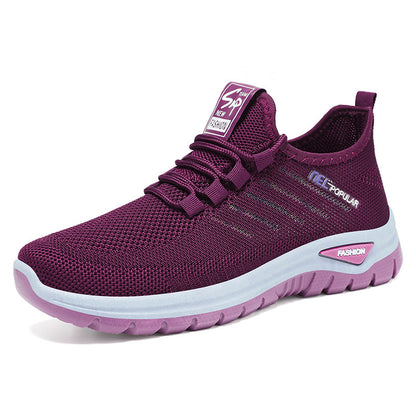 Sneaker Men's New Lightweight Comfortable Soft Bottom Walking GYF11 Dark Purple - D&A