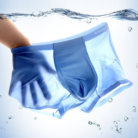 Men's Ice Silk Underwear Summer Breathable Cool Quick-drying - D&A