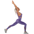 Back Quick Dry Sports Yoga Bra Fitness Bra Pants Set - D&A