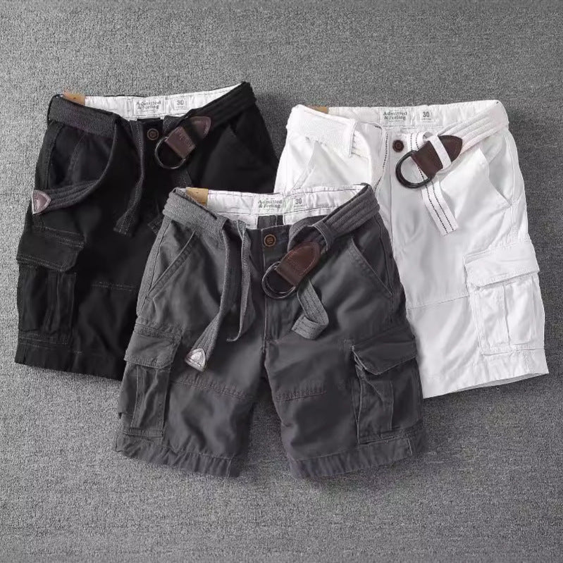 Retro Heavy Casual Overalls Pants - D&A