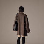 Elegant Winter Double-sided Wool Women's Coat - D&A
