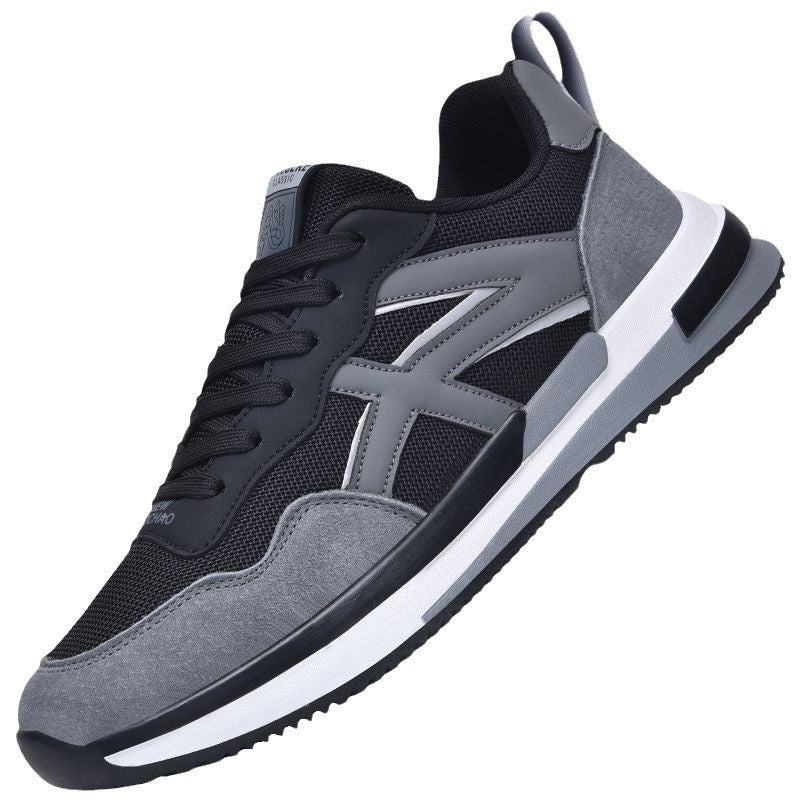 Leather Comfortable Breathable Casual Sneaker - D&A