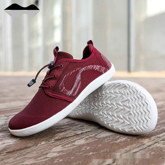 Men's Soft Bottom Plus Size Wide Toe Shoes - D&A