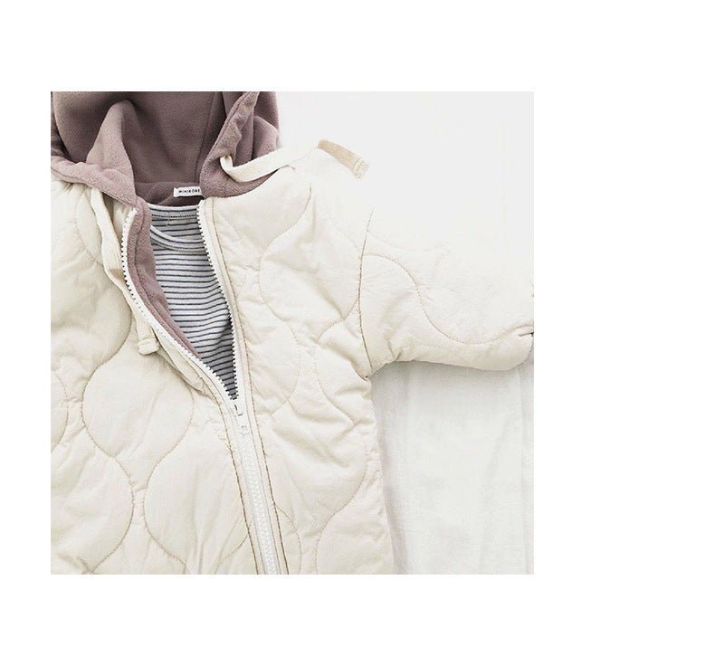 Baby Padded Quilted Kumpsuit Outing Clothes - D&A