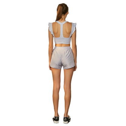 Ruffled sports bra - D&A